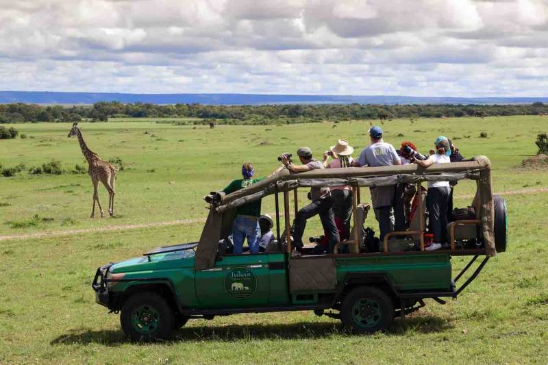 vehículo 4x4 de safari